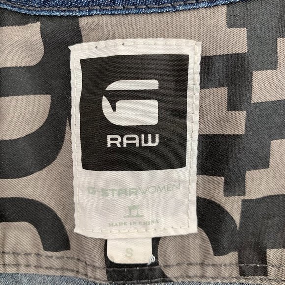 G-STAR RAW Denim Flight Suit style Jumpsuit - Picture 8 of 14